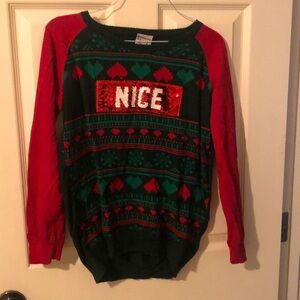 Girls YXL (14-16) Ugly Christmas Sweater